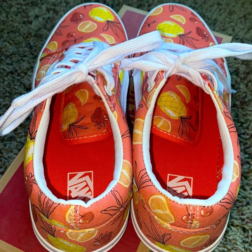 Old skool fruity coral Vans - Picture 3 of 6